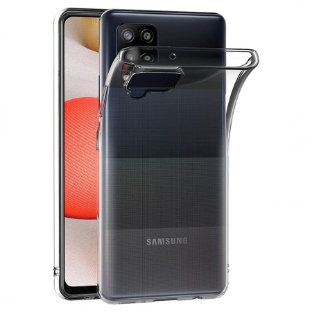 Husa silicon pentru Samsung Galaxy A42 5G - Transparenta [1]