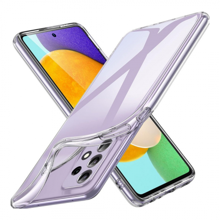 Huse Samsung - Husa silicon pentru Samsung Galaxy A52 4G - Transparenta