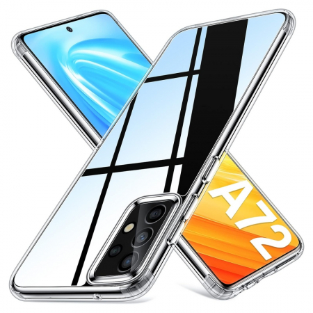 Huse Telefoane - Husa silicon pentru Samsung Galaxy A72 - Transparenta