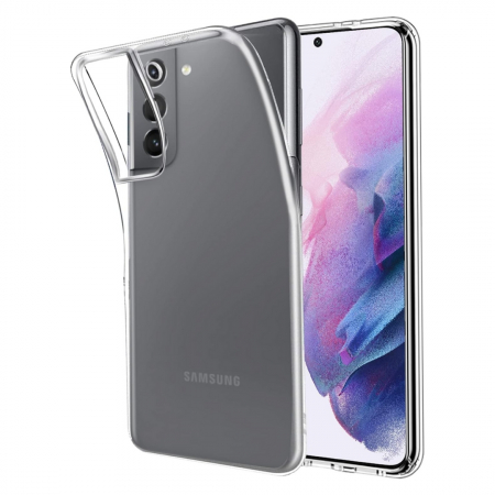 Husa silicon pentru Samsung Galaxy S21 5G - Transparenta [1]