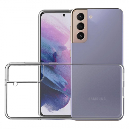 Husa silicon pentru Samsung Galaxy S21 5G - Transparenta [2]