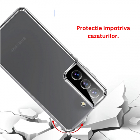 Husa silicon pentru Samsung Galaxy S21 Plus - Transparenta [3]