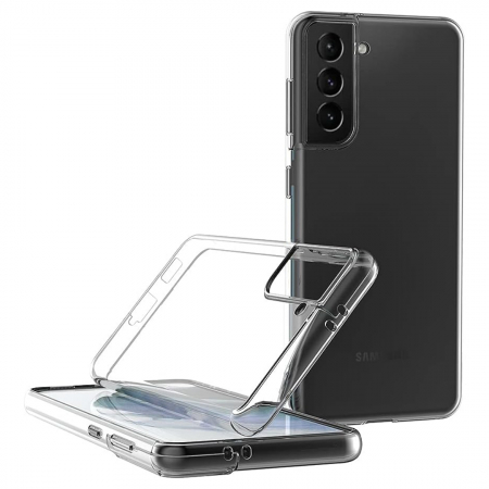 Husa silicon pentru Samsung Galaxy S21 Plus - Transparenta [2]