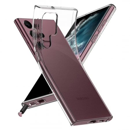 Huse Telefoane - Husa silicon pentru Samsung Galaxy S22 ULTRA - Transparenta