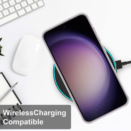 Husă silicon transparent compatibilă Samsung S23 [4]