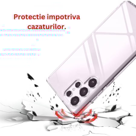 Husă silicon transparent compatibilă Samsung S23 ULTRA [1]
