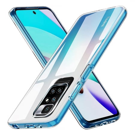 Huse Xiaomi - Husa din silicon pentru  Xiaomi Redmi Note 11 4G - Transparenta