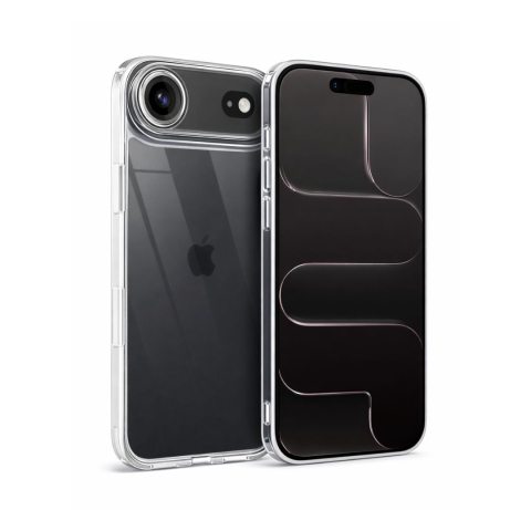 Huse Iphone - Husa Spate Transparentă pentru iPhone 17 Air – Rezistentă la Șocuri și Zgârieturi