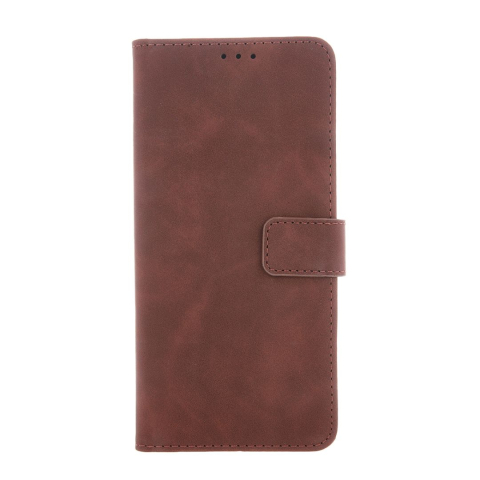 Husa tip carte pentru Motorola Moto E13 Smart Velvet cu suport si buzunare pentru carduri - Piele Ecologica Mata [3]