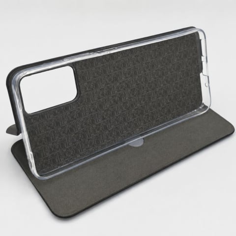 Husa tip carte pentru Motorola Moto G06 Power cu inchidere magnetica, Rezistenta la socuri, Functie de suport, Protectie completa (fata+spate) - Negru [3]