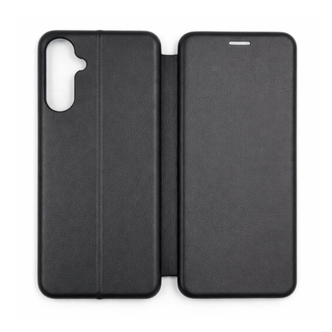 Husa tip carte pentru Samsung Galaxy A16 cu inchidere magnetica, Rezistenta la socuri, Functie de suport, Protectie completa (fata+spate) - Negru [2]