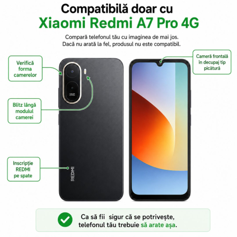 Husa tip carte pentru Xiaomi Redmi A7 PRO 4G cu functie stand si buzunare interioare [1]