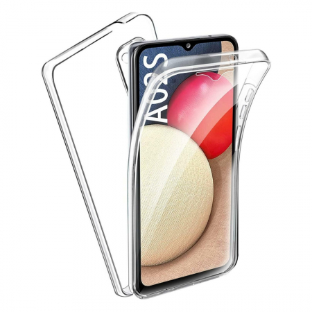 Husa transparenta 360 (fata+spate) compatibila Samsung A02S [5]
