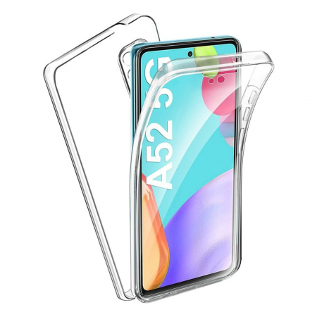Produse - Husa transparenta 360 (fata+spate) compatibila Samsung A52 5G
