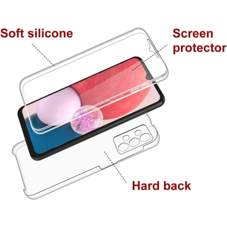Husa transparenta 360 (fata+spate) compatibila Samsung A53 5G [6]