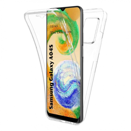 Huse Telefoane - Husa transparenta 360 (fata+spate) pentru Samsung Galaxy A04S