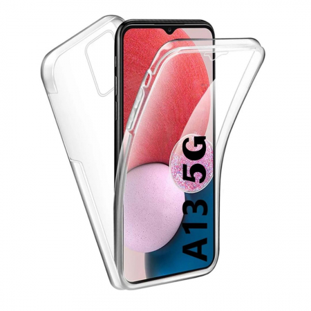 Huse Samsung - Husa transparenta 360 (fata+spate) pentru Samsung Galaxy A13 5G