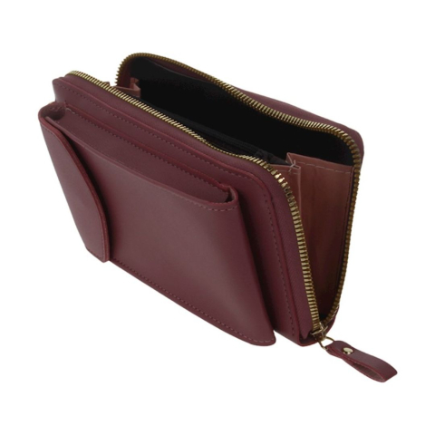 Husa universala pentru telefon, tip portofel, cu bareta de umar reglabila [6]