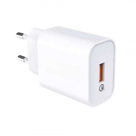 Cabluri & Incarcatoare - Incarcator Universal USB 18W - Alb