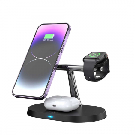 Cabluri & Incarcatoare - Incarcator Wireless 3 in 1 - Maxlife