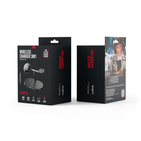 Incarcator Wireless 3 in 1 - Maxlife [14]