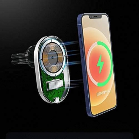 Copy code Încărcător Wireless Auto Magnetic 15W - GsmX [6]
