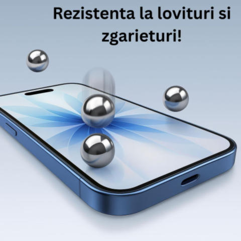 Set 2 folii de sticla transparente pentru iPhone 17 - ZetGSM [2]