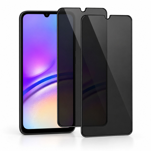 Pachete Promotionale - Set 2 Folii de Sticla Privacy pentru Samsung Galaxy A05 - Full Glue