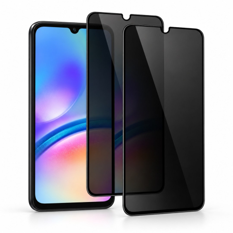 Pachete Promotionale - Set 2 Folii de Sticla Privacy pentru Samsung Galaxy A05s - Full Glue