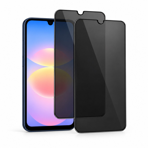 Pachete Promotionale - Set 2 Folii de Sticla Privacy pentru Samsung Galaxy A18 - Full Glue - Kit Montare Inclus - ZetGSM