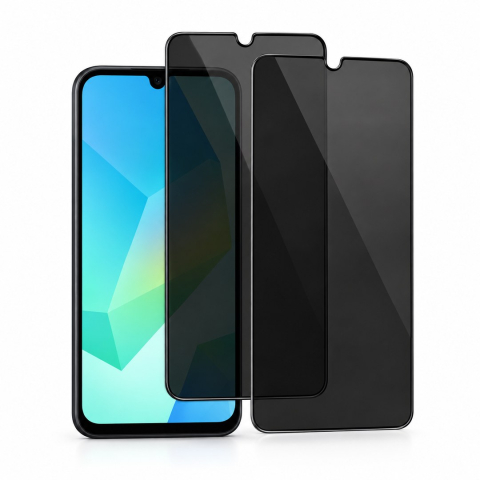 Pachete Promotionale - Set 2 Folii de Sticla Privacy pentru Samsung Galaxy A26 - Full Glue - Kit Montare Inclus - ZetGSM