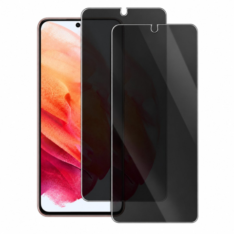 Folii Privacy - Folie sticla privacy pentru Samsung Galaxy S21 5G - Full glue
