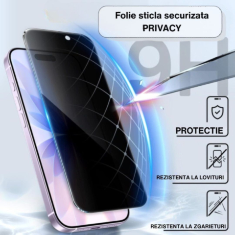 Set 2 folii Privacy iPhone 17 - ZetGSM [2]