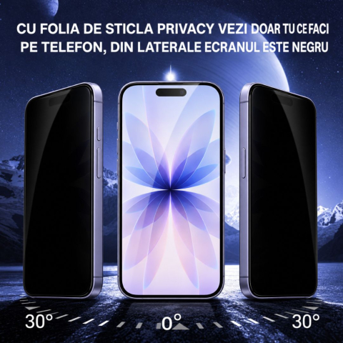Set 2 folii Privacy iPhone 17 - ZetGSM [4]