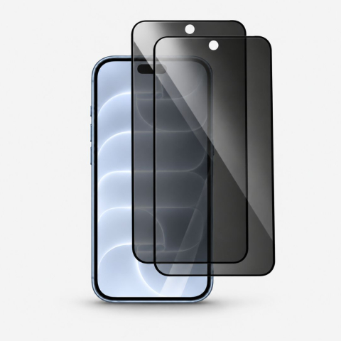 Pachete 2 Folii de Sticlă - Set 2 folii Privacy iPhone 18 Pro - ZetGSM