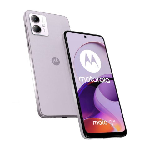 Set 2 Folii de Sticla Transparente pentru Motorola G14 - Full Glue - Kit Montare Inclus [2]