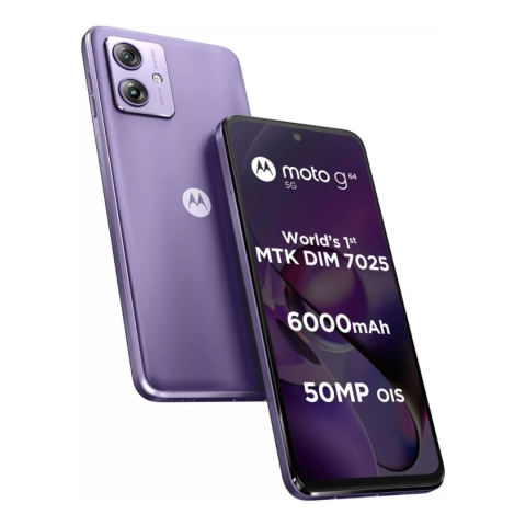 Set 2 Folii de Sticla Transparente pentru Motorola G64 5G - Full Glue - Kit Montare Inclus [2]