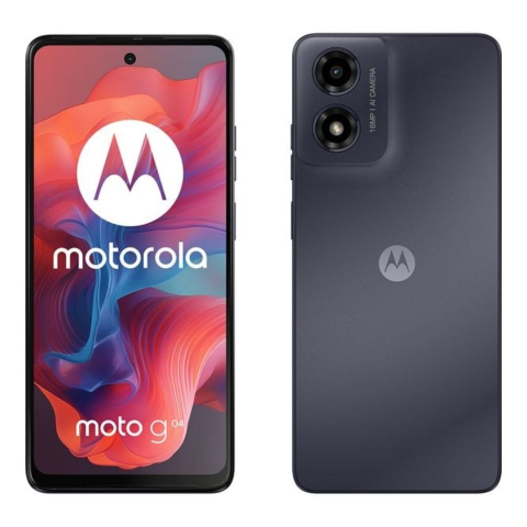 Set 2 Folii de Sticla Transparente pentru Motorola Moto G04 - Full Glue - Kit Montare Inclus [2]