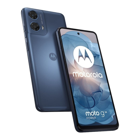 Set 2 Folii de Sticla Transparente pentru Motorola Moto G24 Power - Full Glue - Kit Montare Inclus [2]