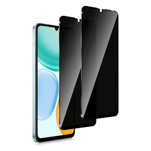 Set 2 Folii securizate Privacy pentru Honor X5c Plus cu Kit Montare Inclus pentru Aplicare Rapida si Usoara
