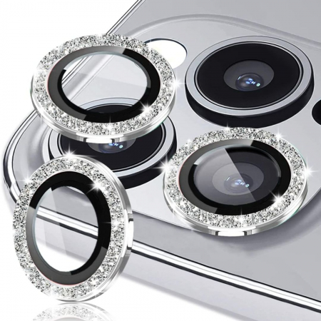 Folii Iphone - Set protectii camere Elegance pentru Iphone 14 PRO - Silver