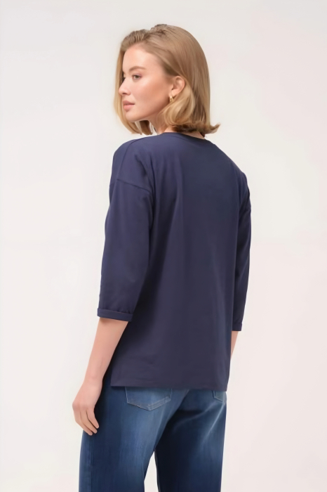 Bluza 316 blue paiete Cristina Barros [3]