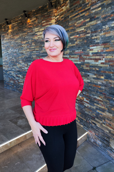 Bluza 347 rosie Exnec [2]