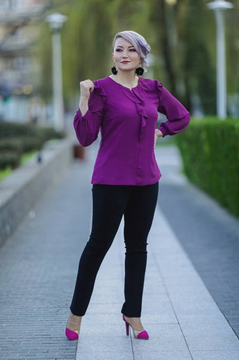 Bluza 373 mov Ginette [2]