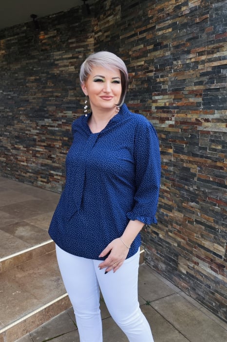 Bluza 387 bleumarine Exnec