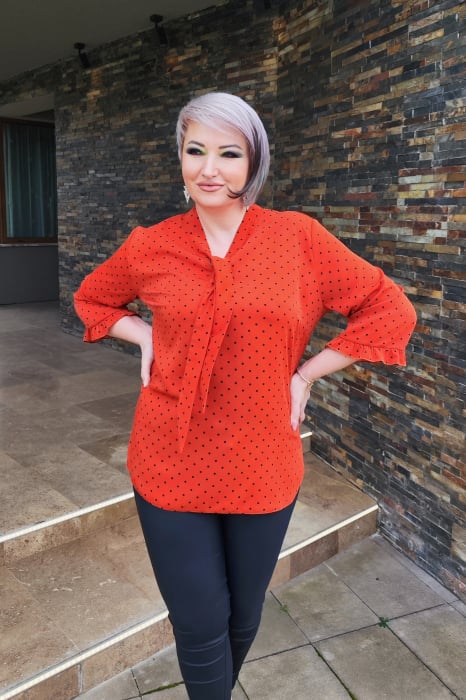 Bluza 387 caramizie Exnec