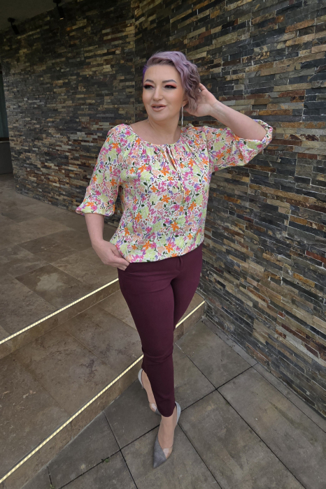 Bluza 410 flori3 Anesia [3]