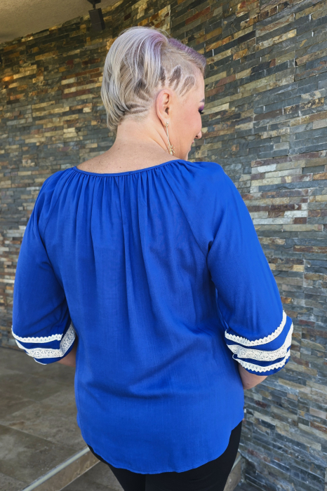 Bluza 410 vascoza royal Anesia [4]