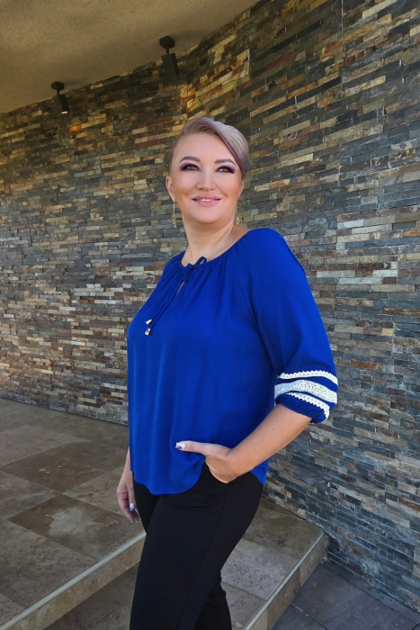 Bluza 410 vascoza royal Anesia