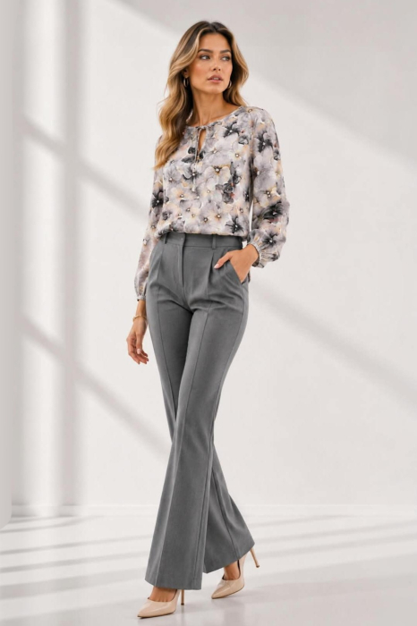 Bluza 415 flori gri Anesia [2]